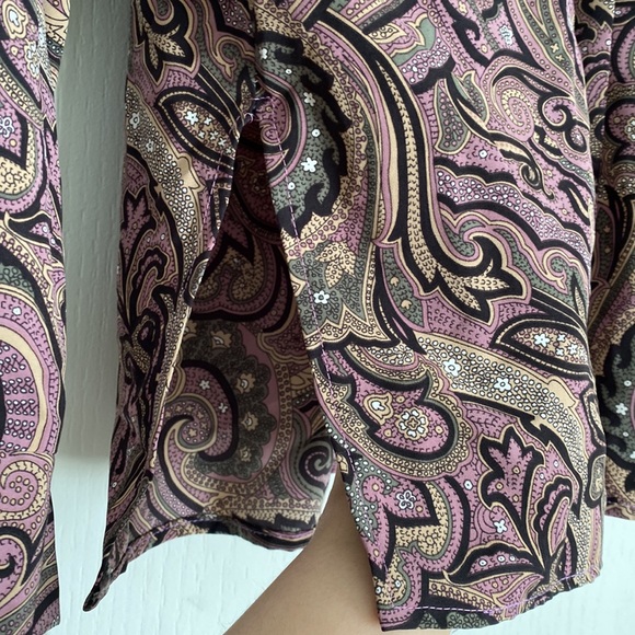 Paisley Button-up Shirt - Picture 2 of 5